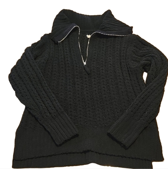 aerie Sweaters - Aerie Black Cowl Neck Sweater